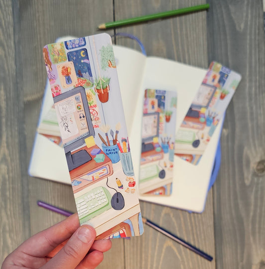 Artist Desk Bookmark