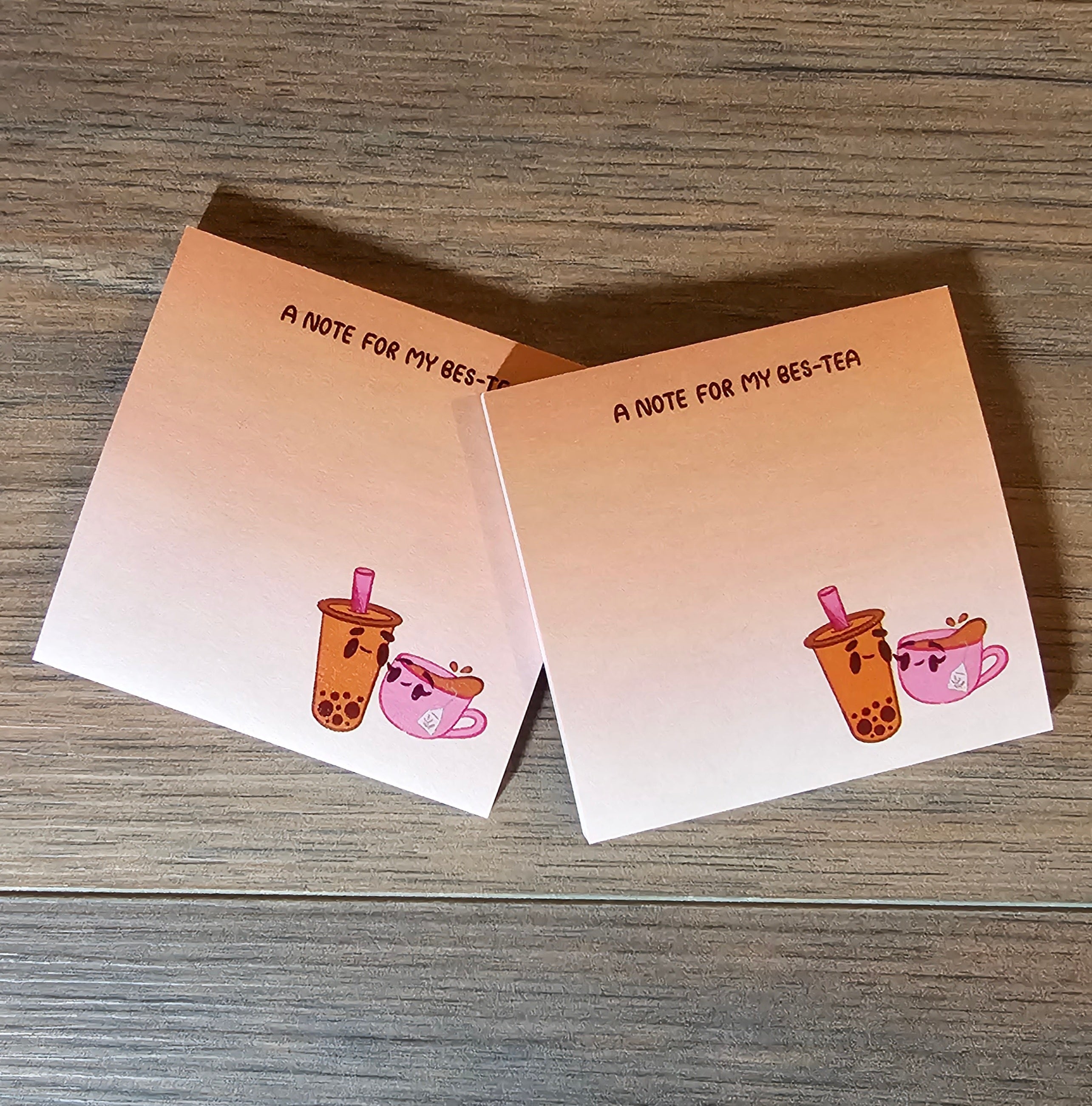 Bes-tea Sticky Notes – Fireweed Paper Ink