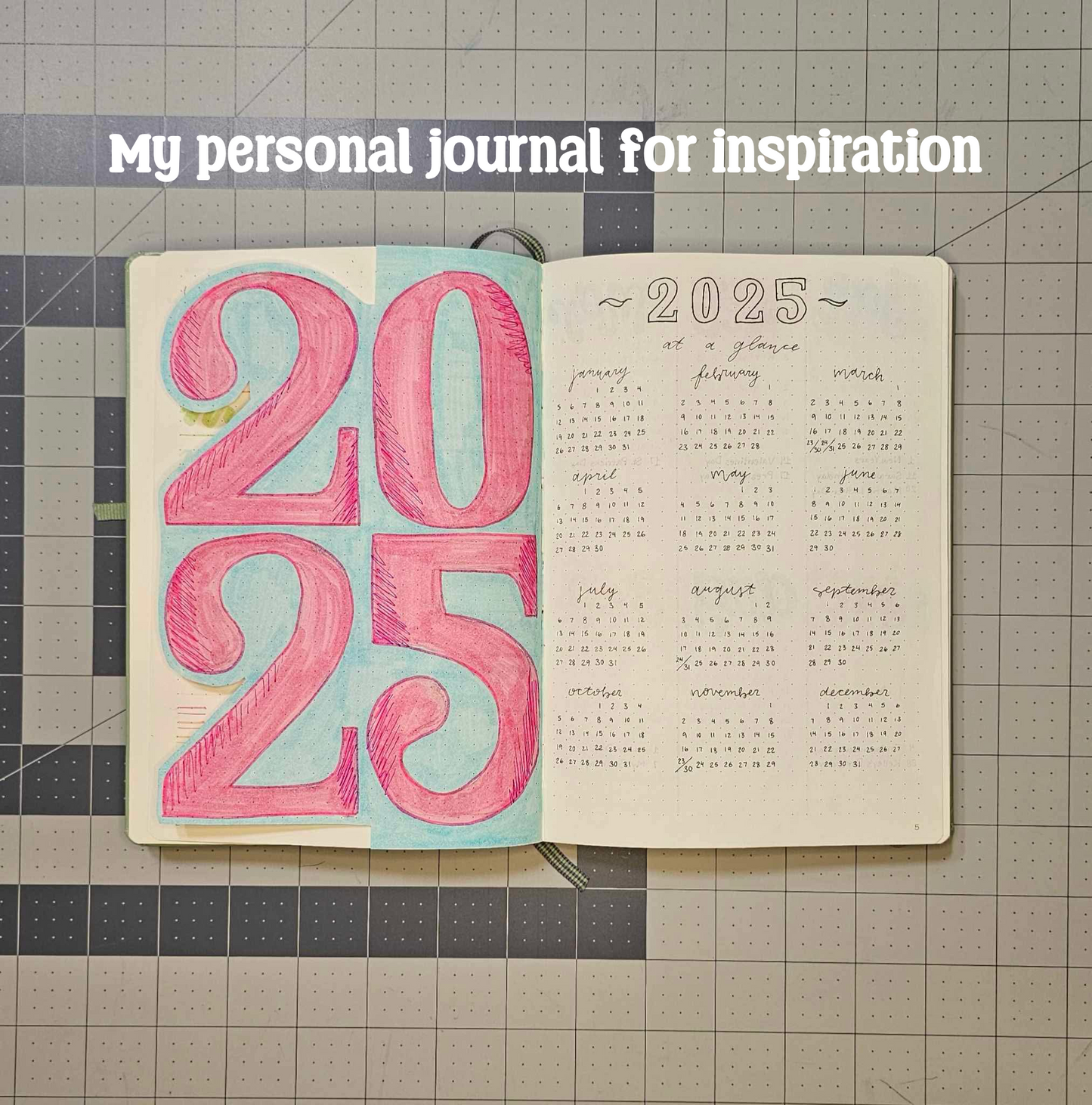 2025 Journal Set-up Kit