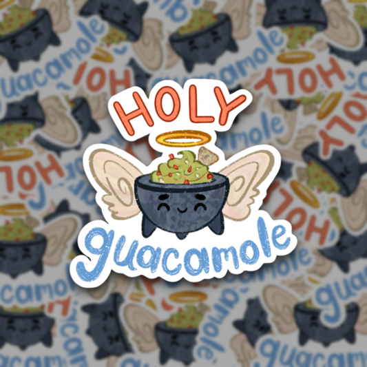 Holy Guacamole Vinyl Sticker