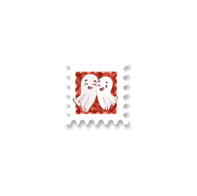 Fall Stamps Vinyl Sticker