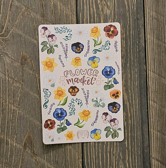 Flower Market Sticker Sheet