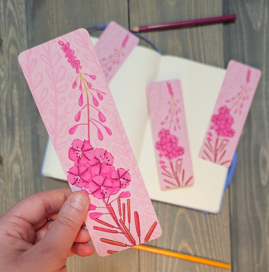 Fireweed Bookmark