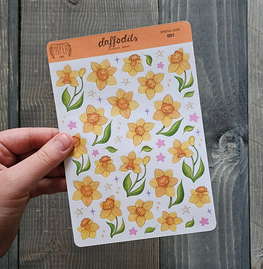 Daffodil Sticker Sheet
