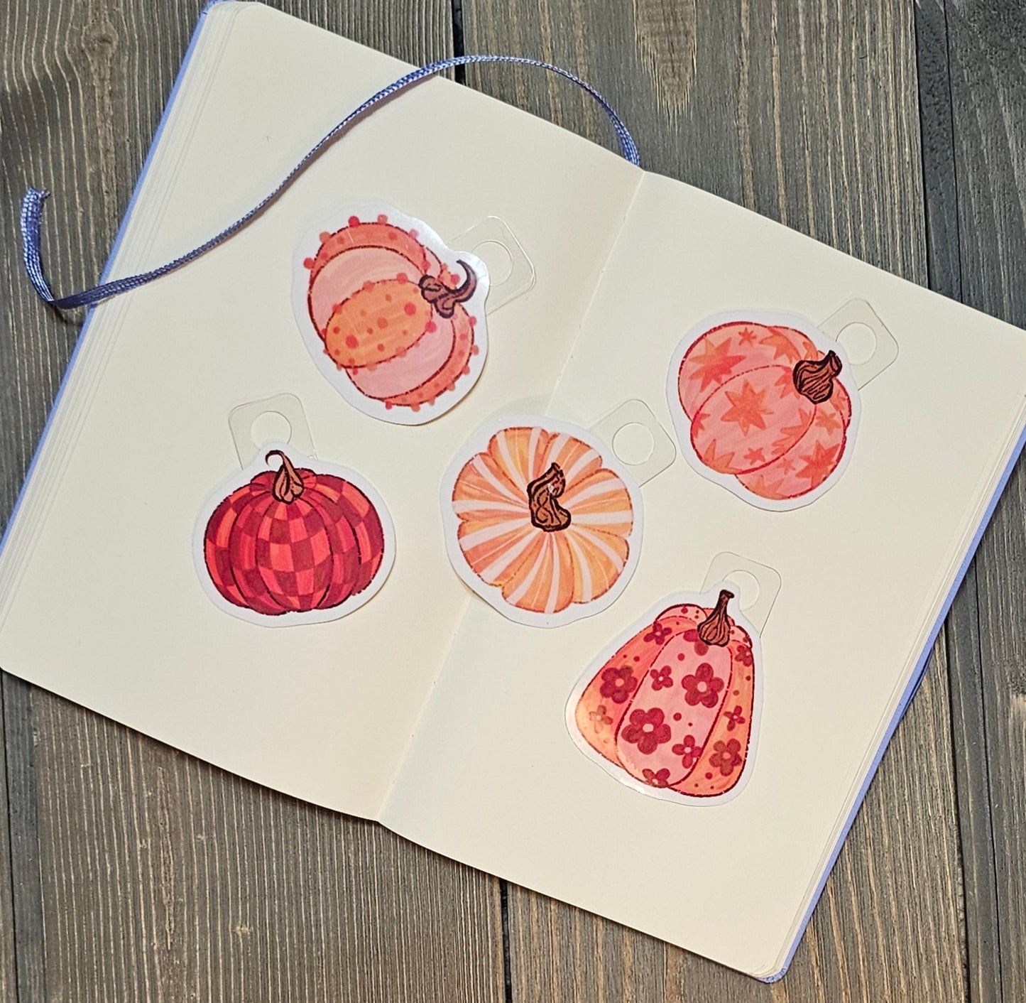 Pumpkin Vinyl Stickers