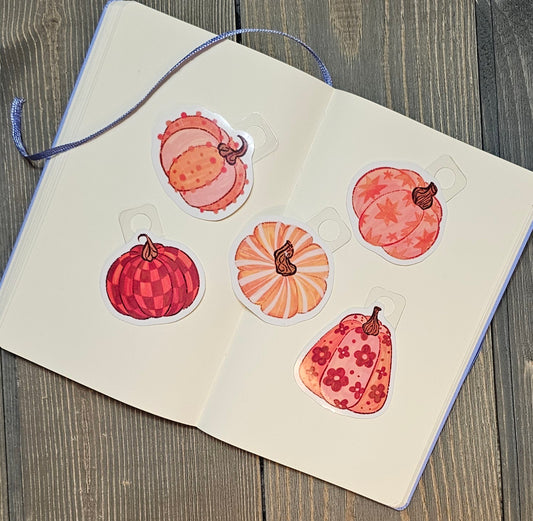 Pumpkin Vinyl Stickers