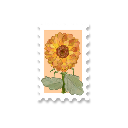 Fall Stamps Vinyl Sticker