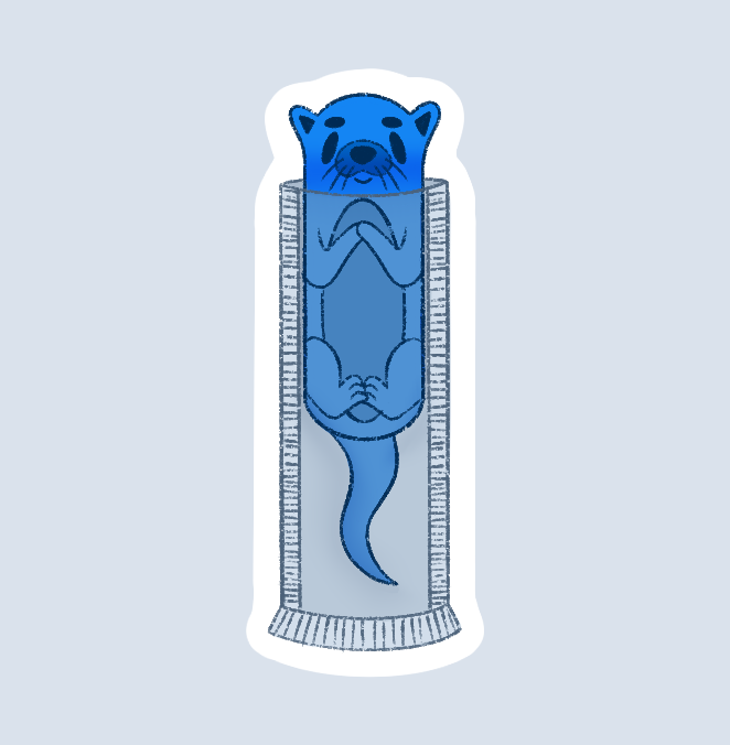 Otterpops Vinyl Sticker