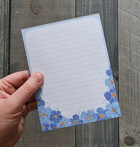 Forget Me Not Notepad