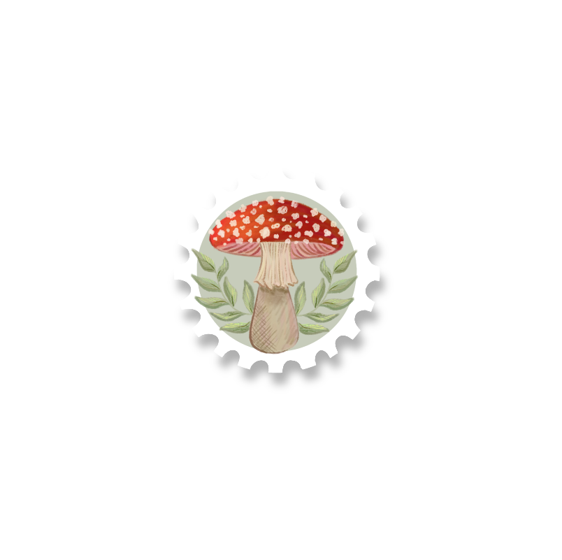 Fall Stamps Vinyl Sticker