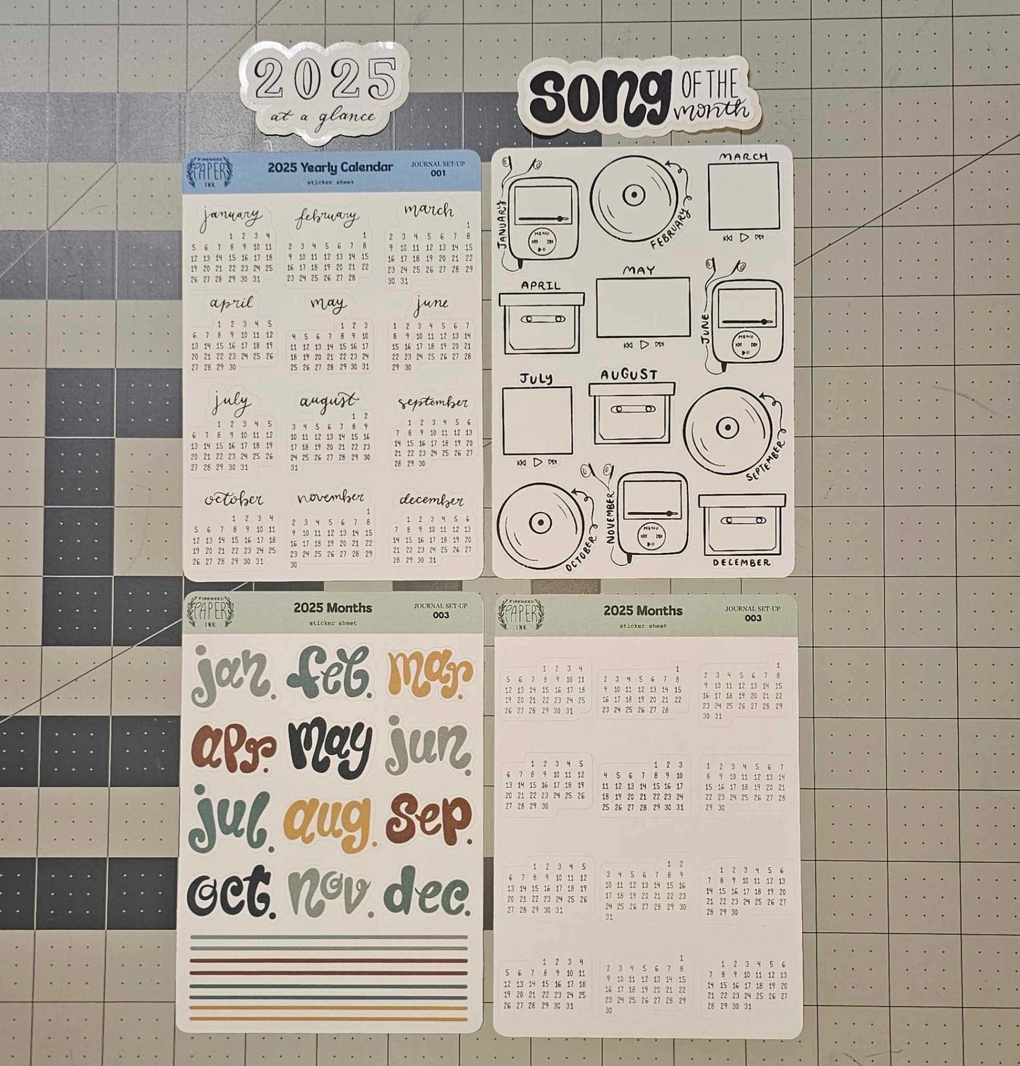 2025 Journal Set-up Kit