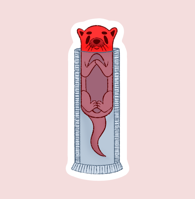 Otterpops Vinyl Sticker