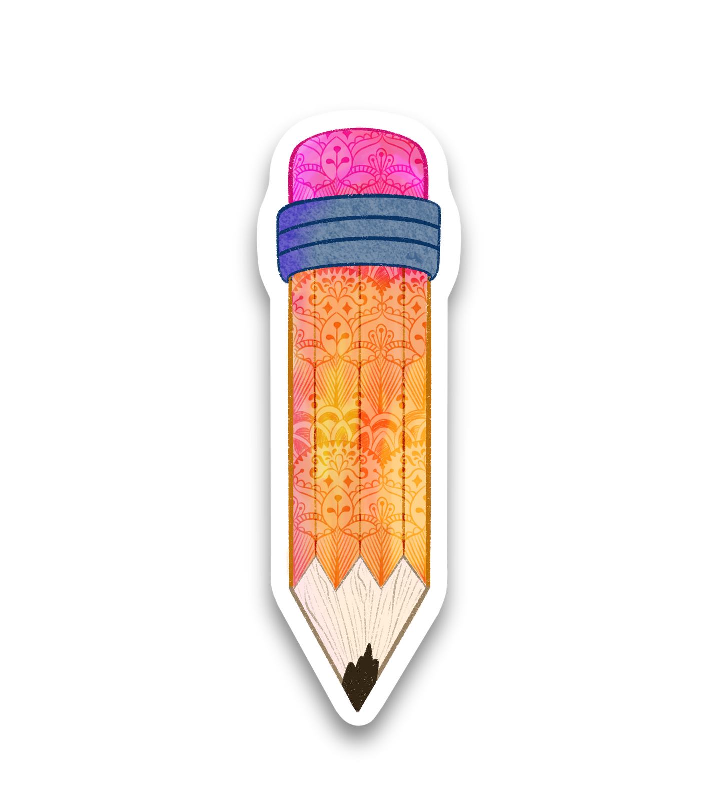 Pencil Vinyl Sticker