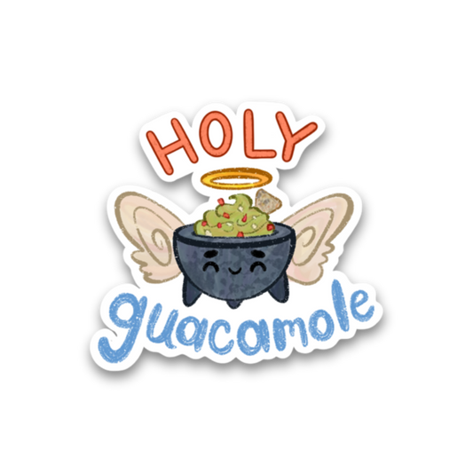Holy Guacamole Vinyl Sticker