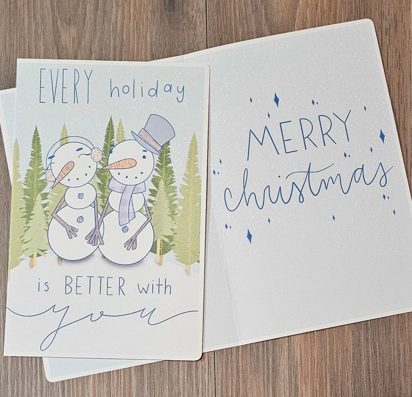 Snowman Greeting Cards | Pack of 5