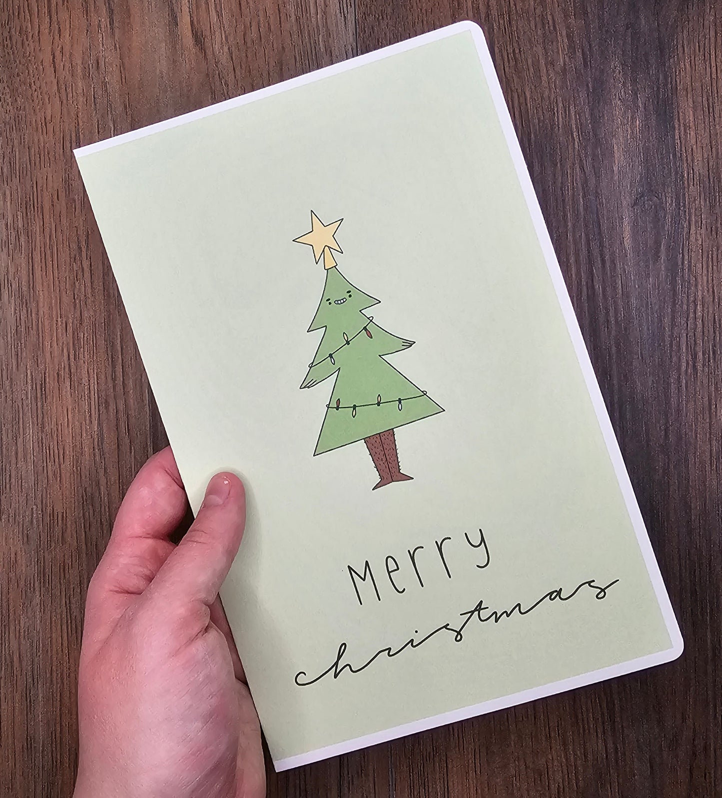 Christmas Tree Greeting Cards | Pack of 5