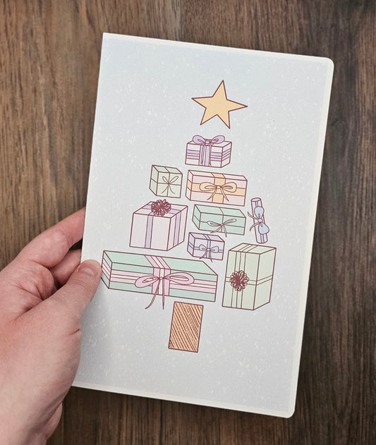 Present Tree Greeting Cards | Pack of 5