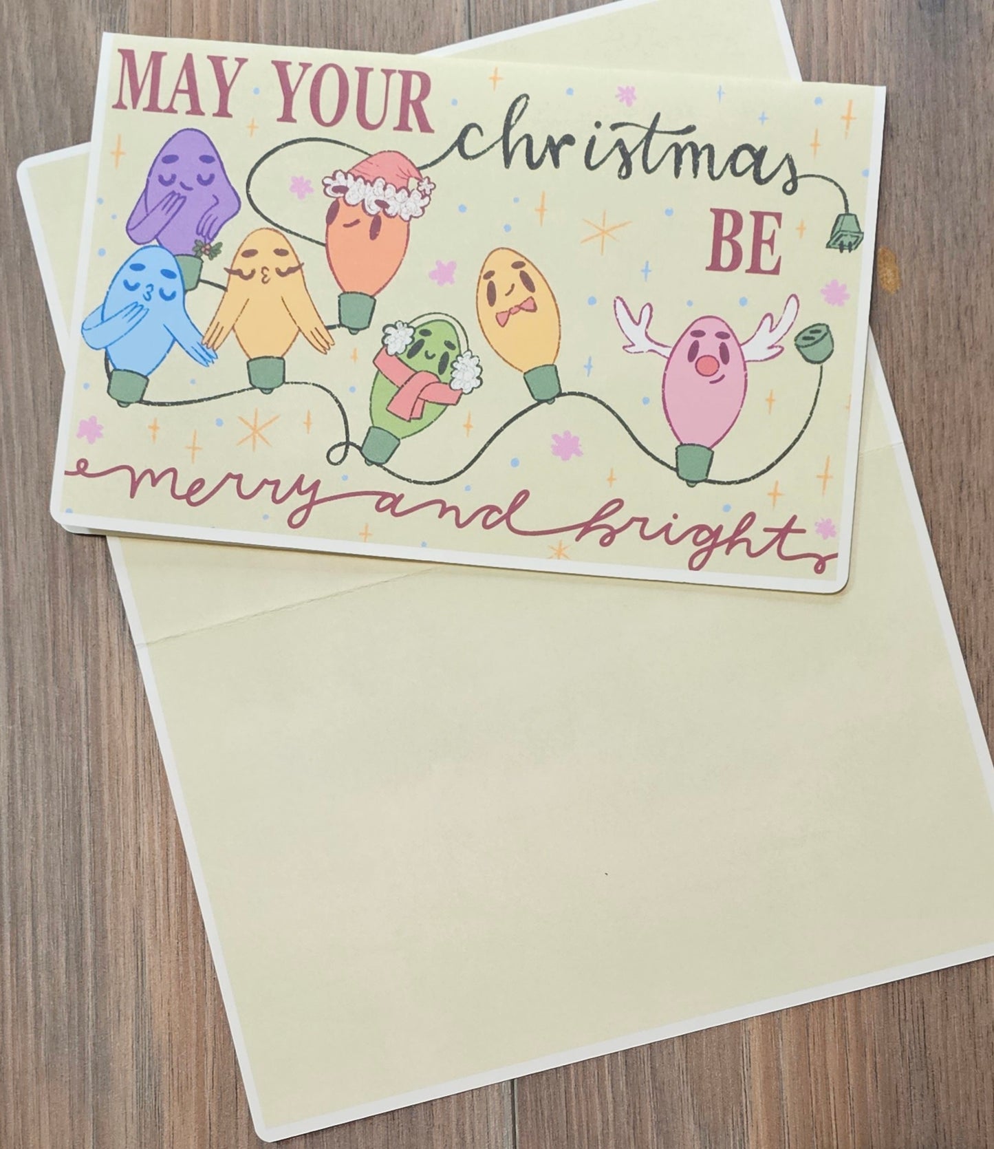 Merry and Bright Greeting Cards | Pack of 5