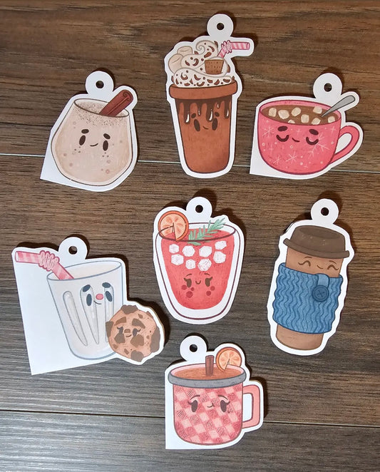 Holiday Drinks Gift Tags