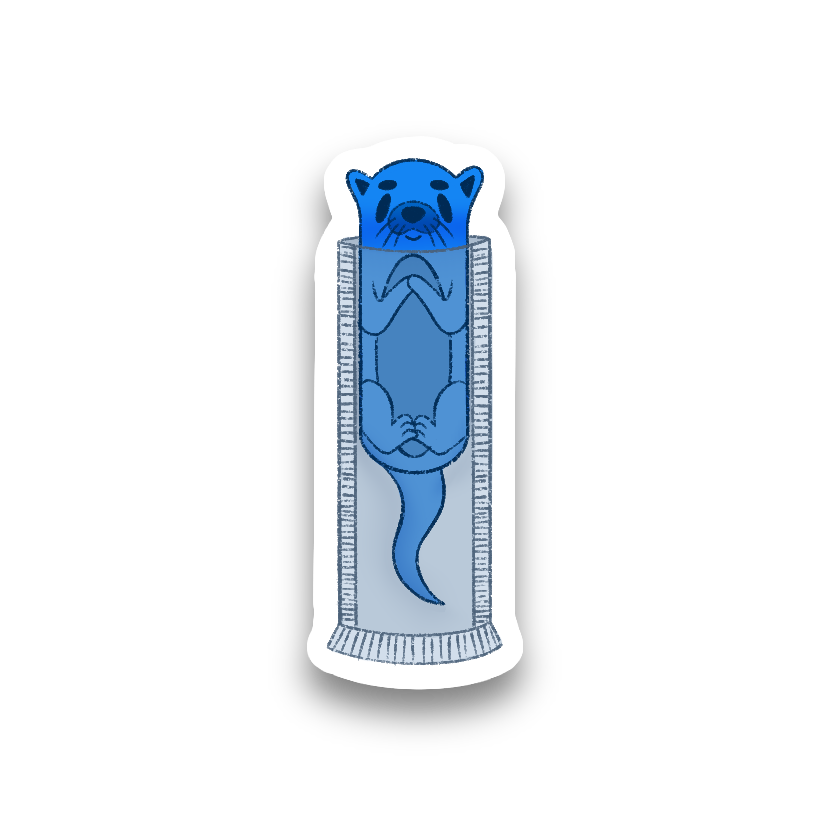 Otterpops Vinyl Sticker