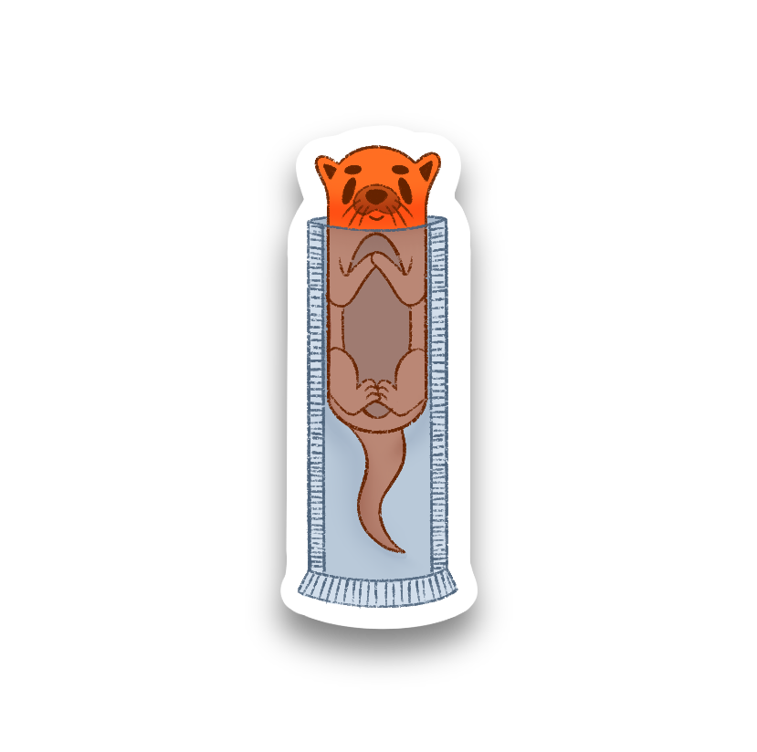 Otterpops Vinyl Sticker