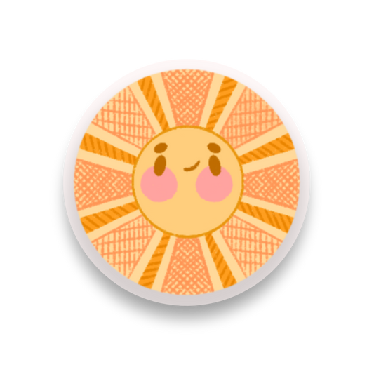 Ray of Sunshine Vinyl Sticker