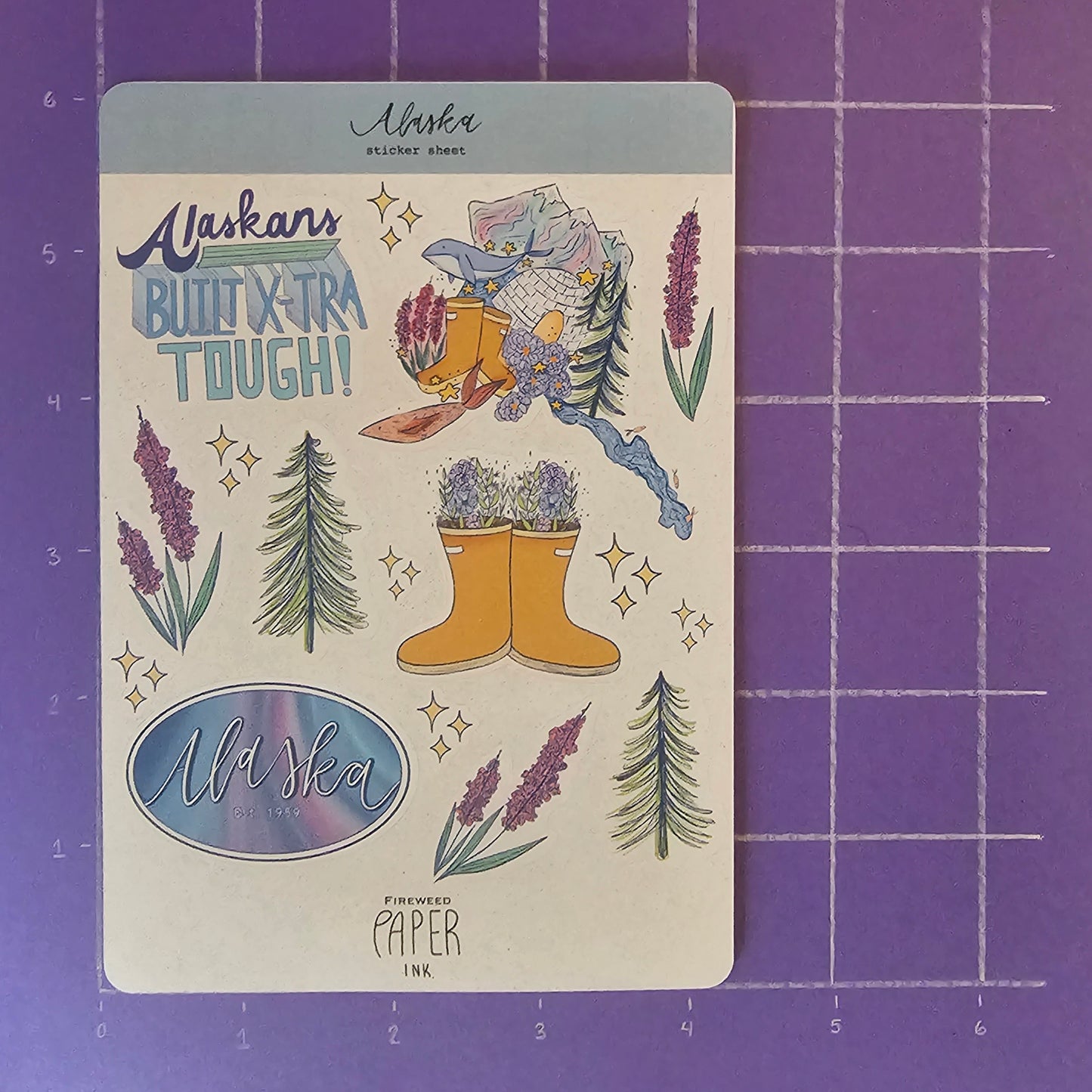 Alaska Sticker Sheet