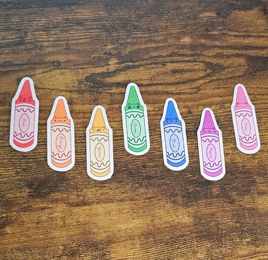 Crayons Sticker Pack