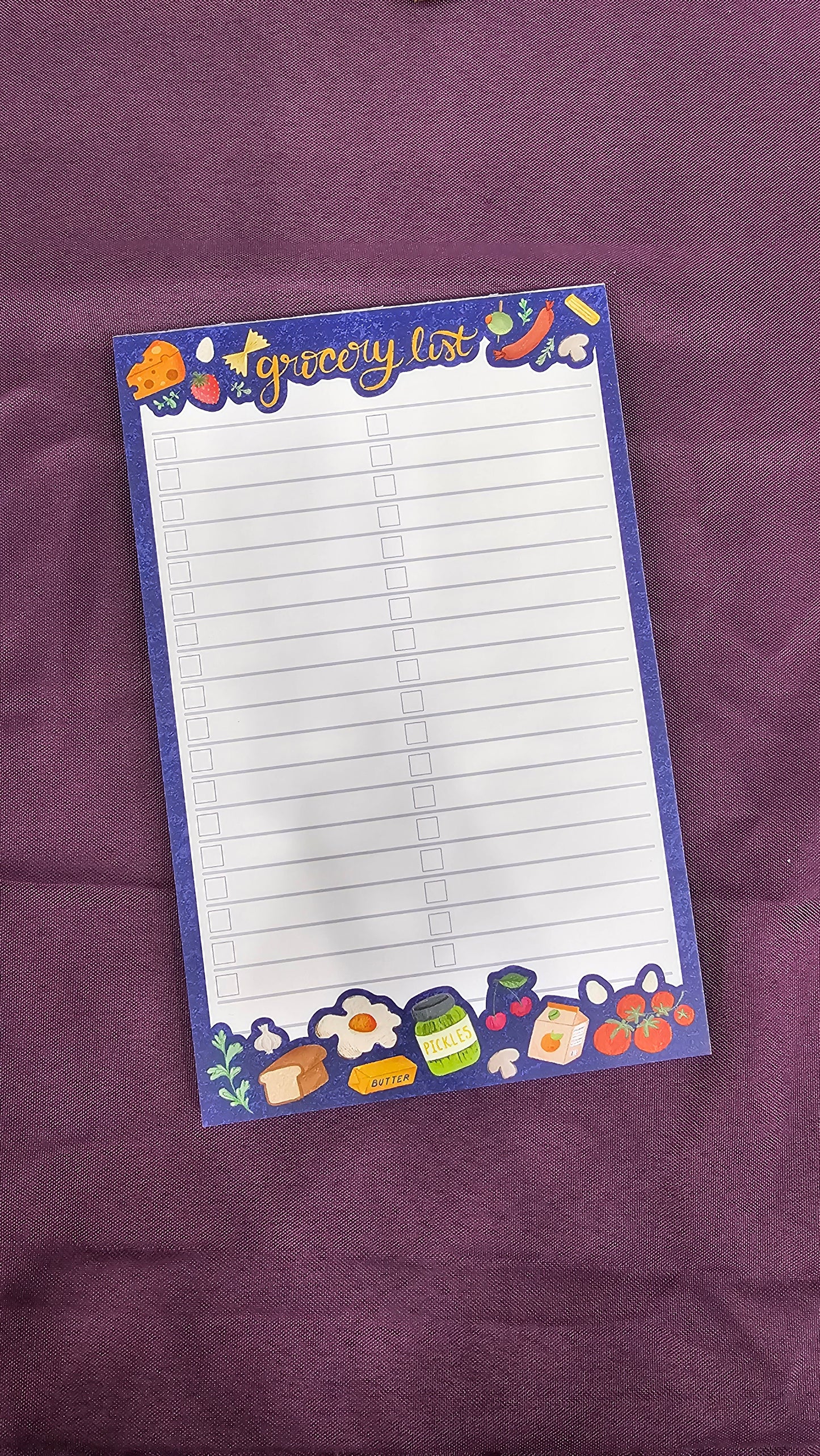Grocery Notepad