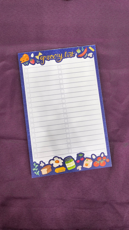 Grocery Notepad