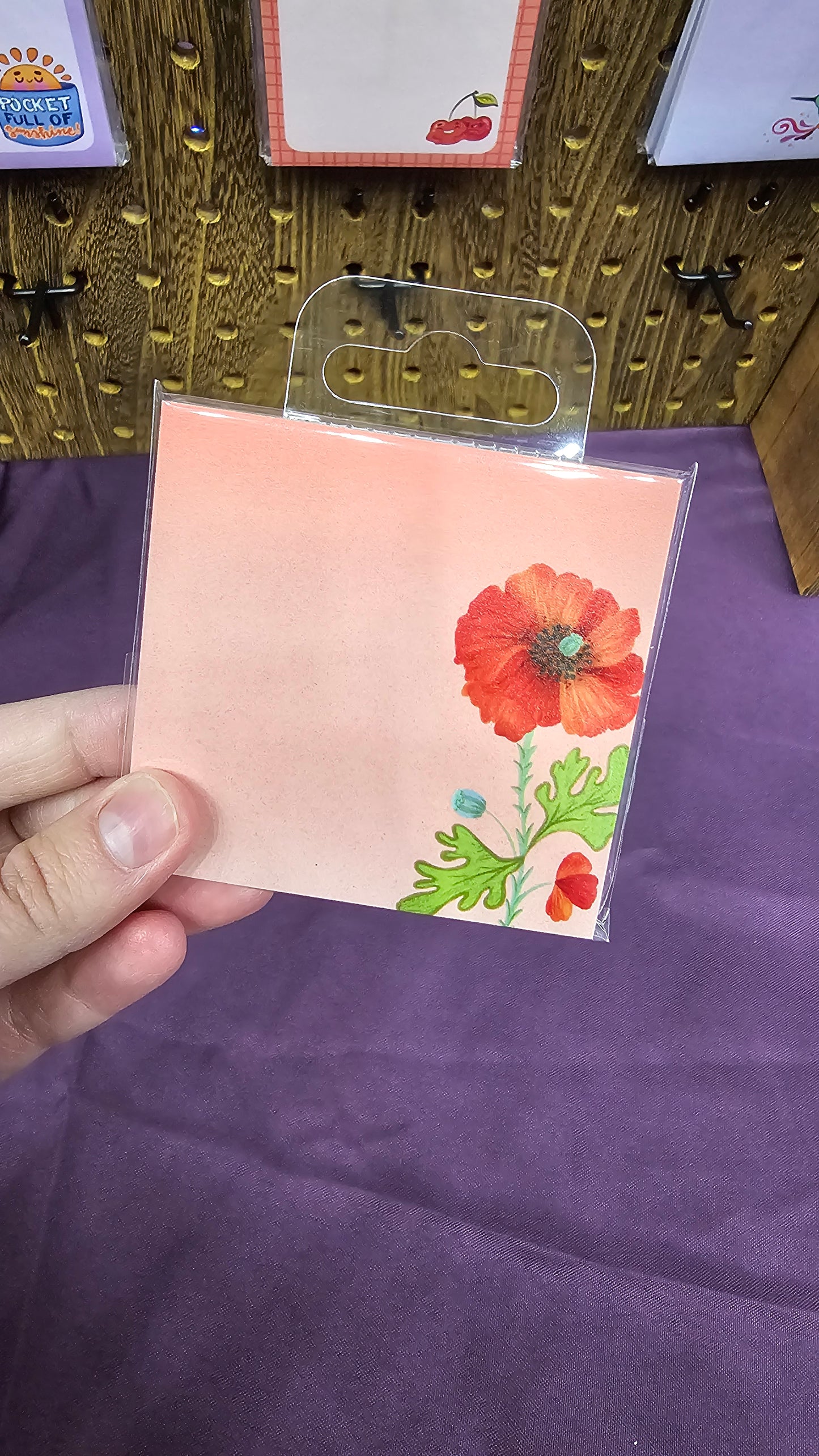 Poppy Sticky Notes