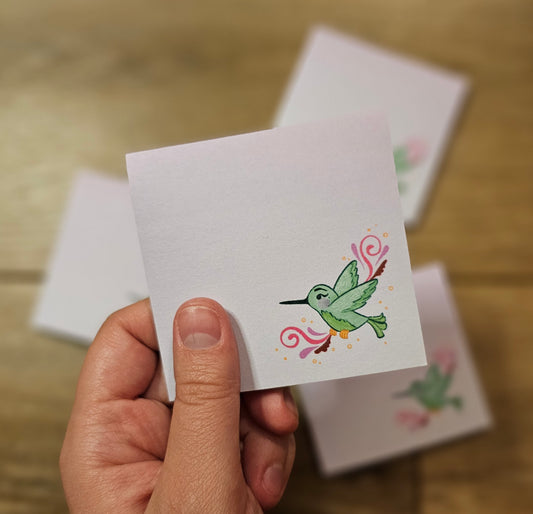 Hummingbird Sticky Notes