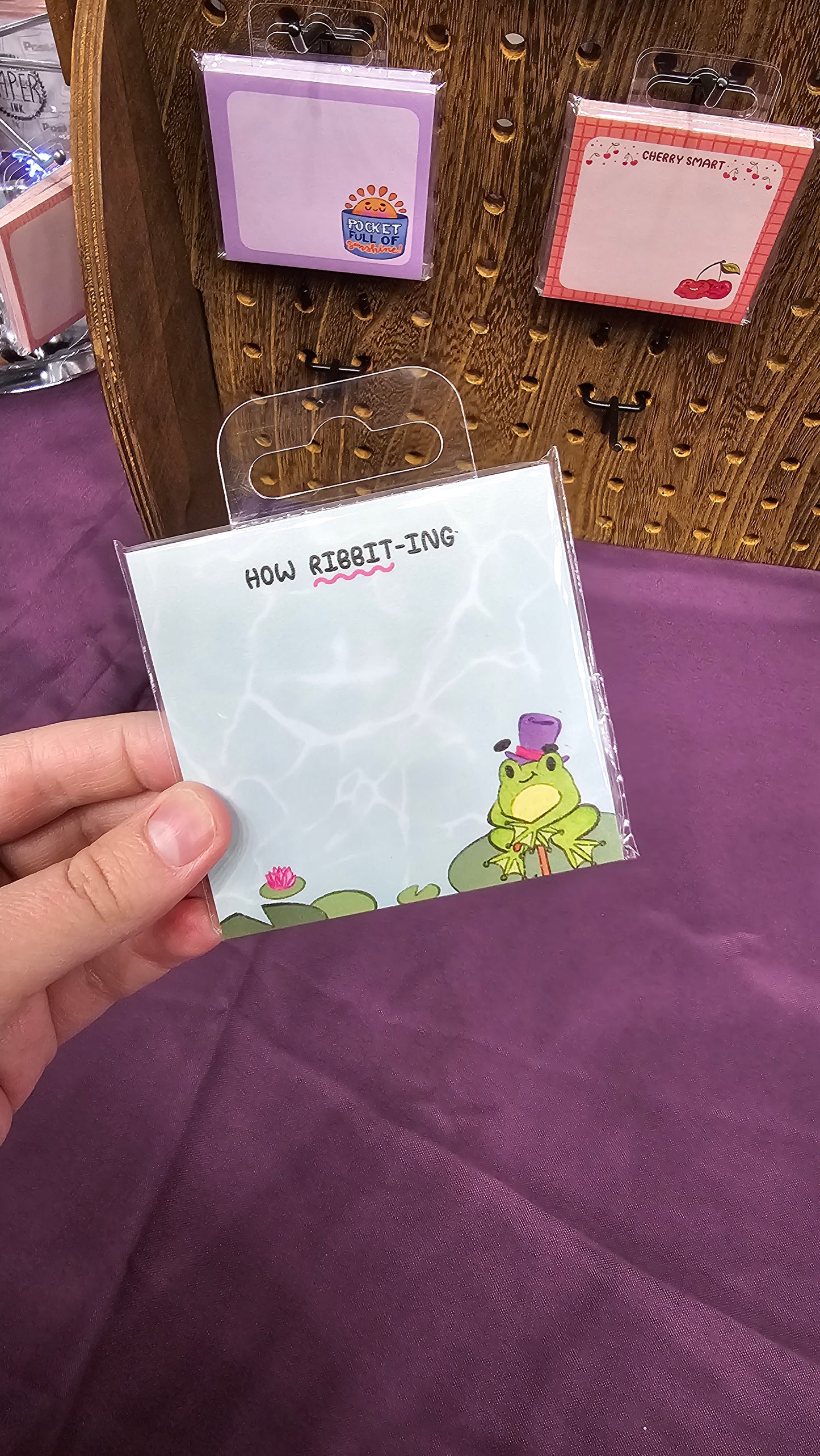 Frog Sticky Notes