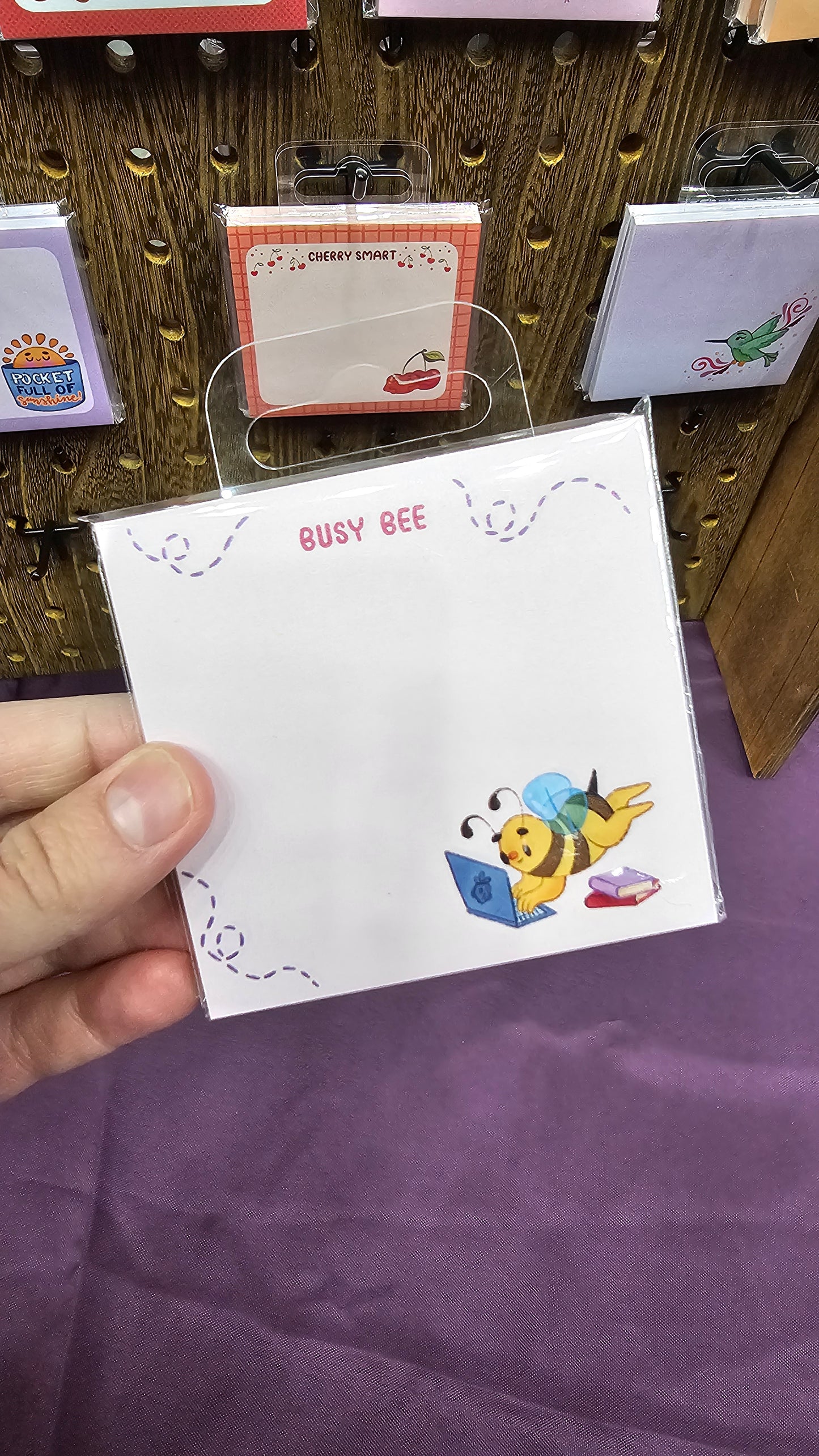 Busy Bee Sticky Notes